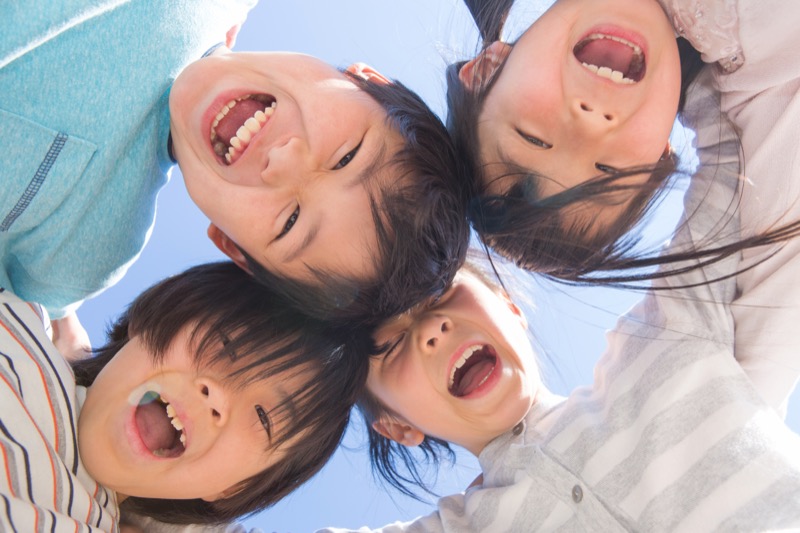 子供たちの笑顔